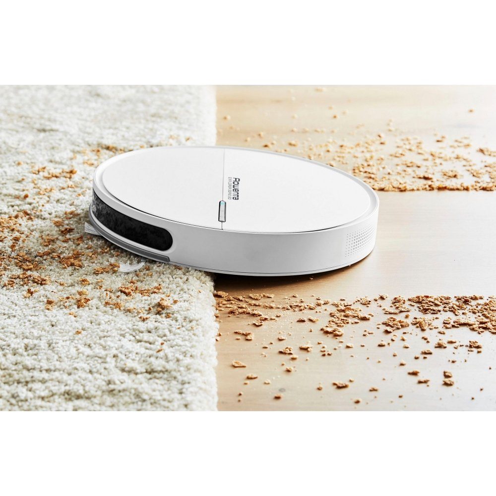 Rowenta Saugroboter RR7447 Xplorer S60 Allergy Connect Nass-Trocken-Saugroboter Weiß, Aquafilterung