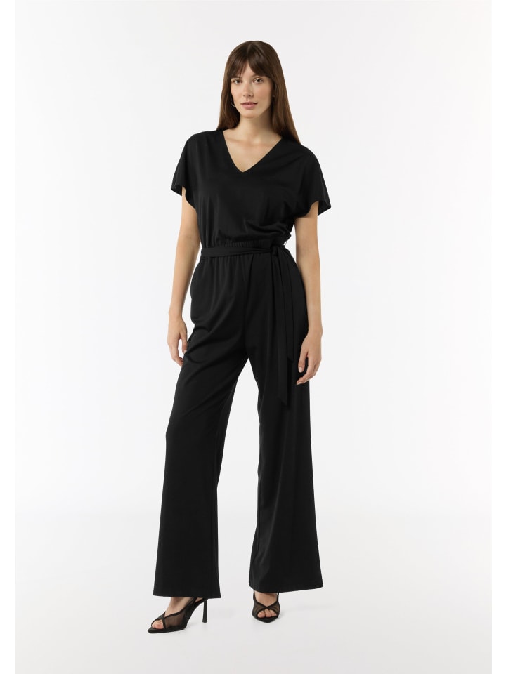 comma Overall lang in Schwarz günstig kaufen