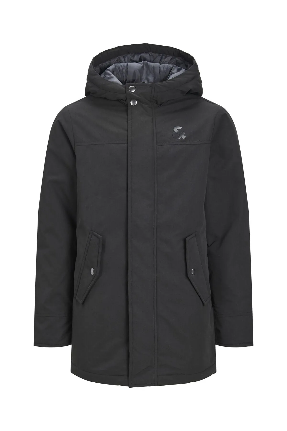 Jack & Jones Junior  Parka - Schwarz - Basic