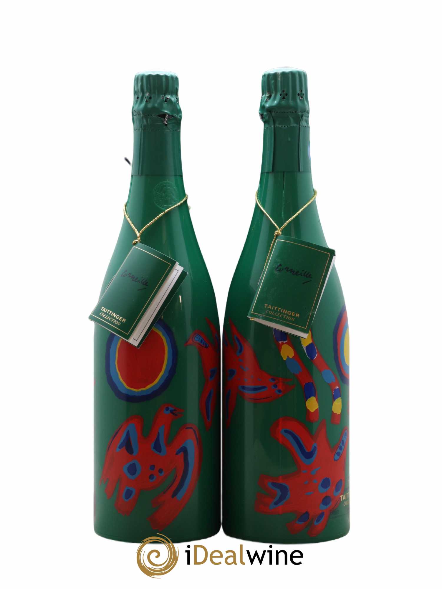 1990 -Collection Cornelis van Beverloo (Corneille) Taittinger  1990 - Lot de 2 Bouteilles