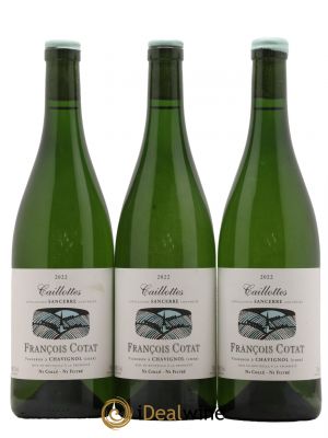 Sancerre Les Caillottes François Cotat  2022 - Lot de 3 Bouteilles