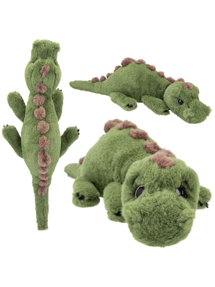 Dino World Kuscheltier Dinosaurier Plüsch Grün 50 cm günstig kaufen onesize