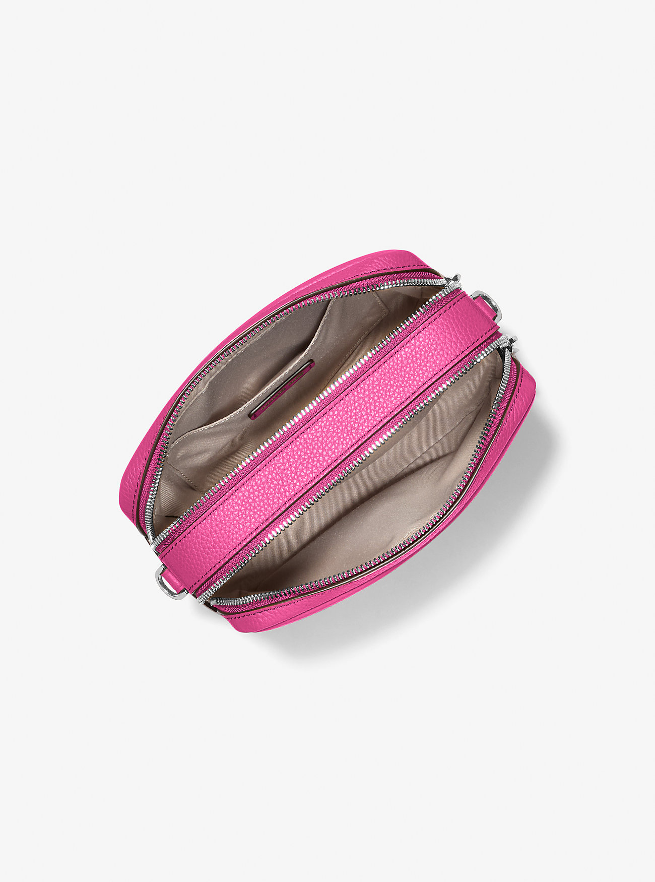 Bryant Medium Pebbled Leather Camera Skulderveske – VILLE BÆR