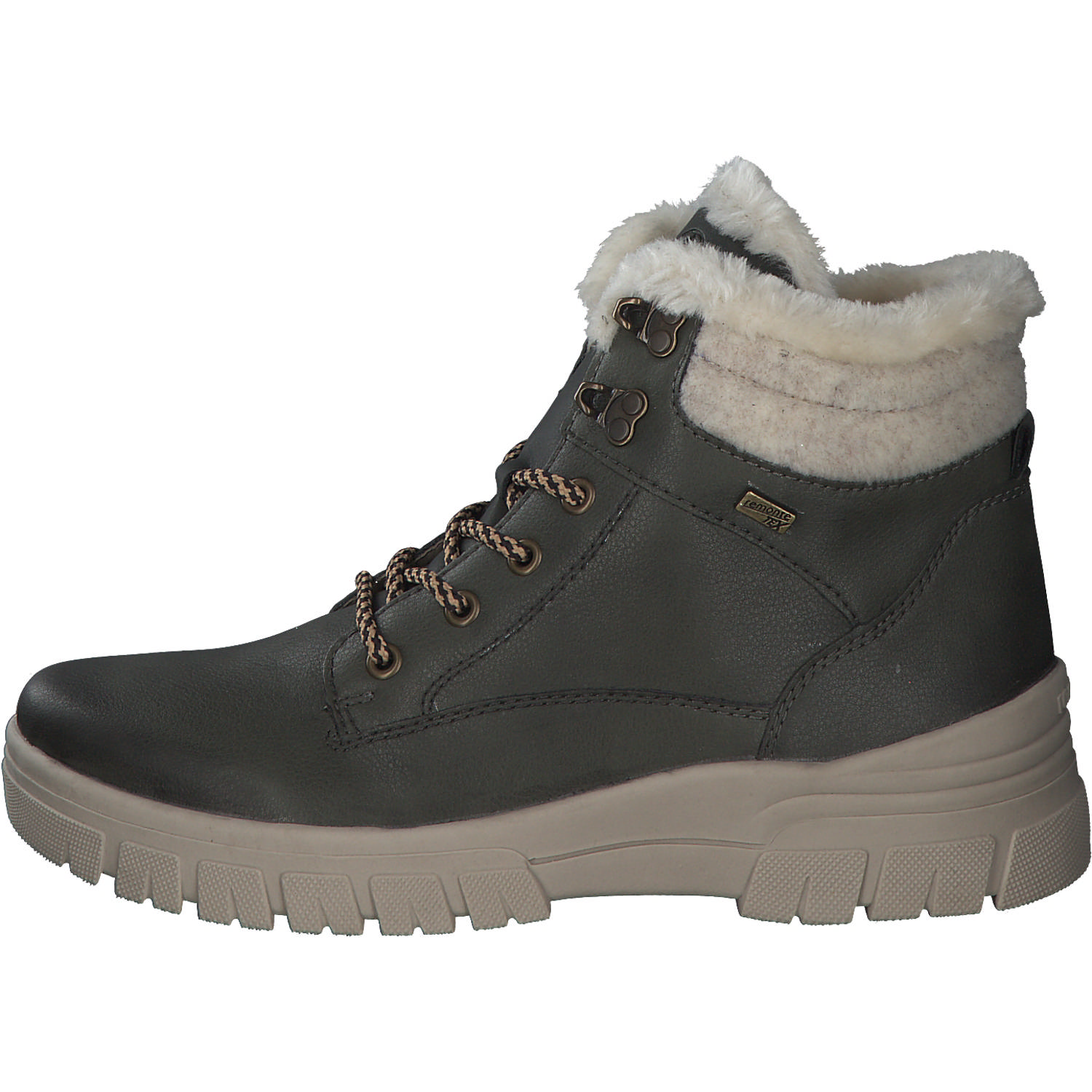 Remonte D0E71, Winterstiefeletten, Damen, Grün