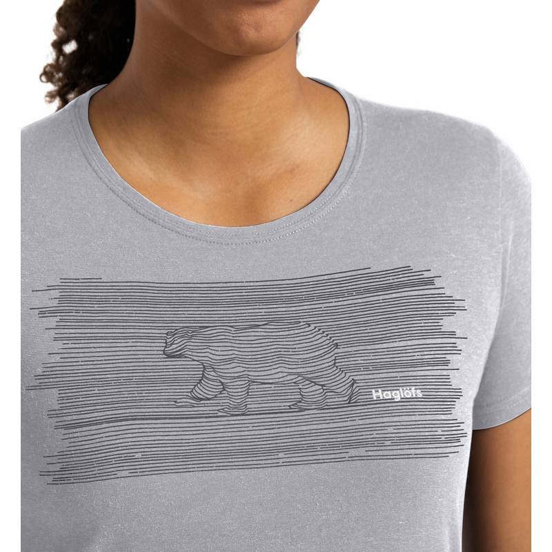 Haglöfs Träd Tee Print Funktionsshirt Damen