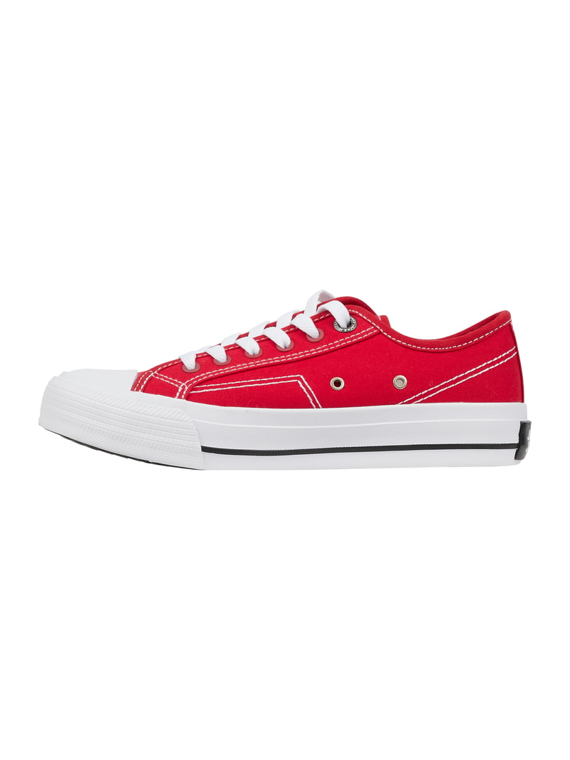 Sneaker aus Canvas Modell 'Corp' in rot