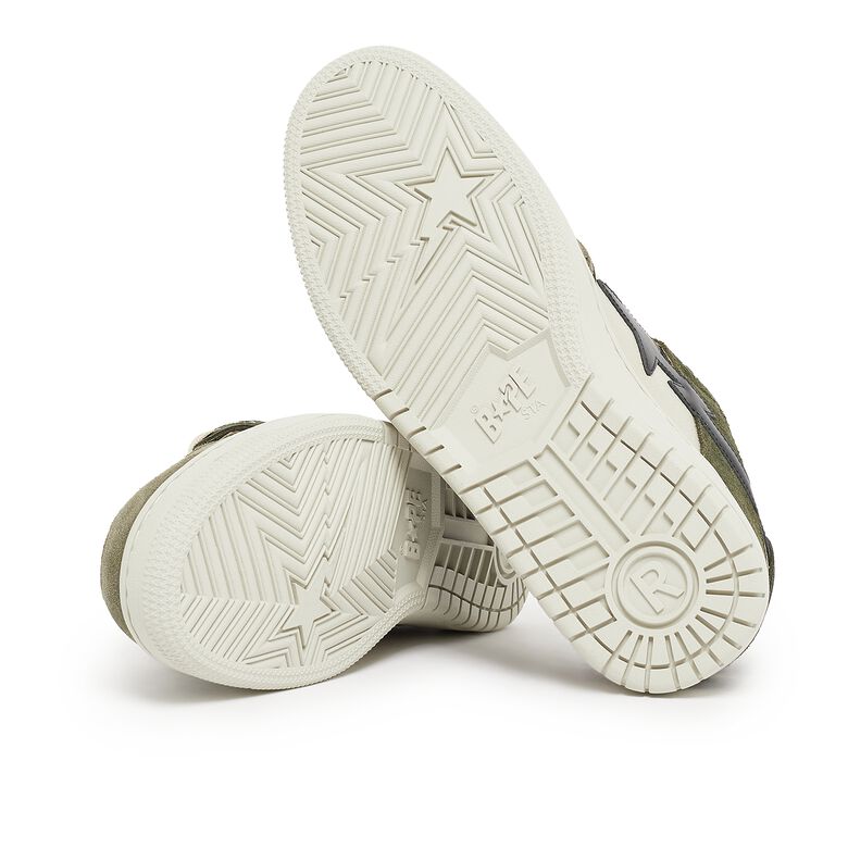 A Bathing Ape Bape SK8 Sta #4 M1 olivedrab
