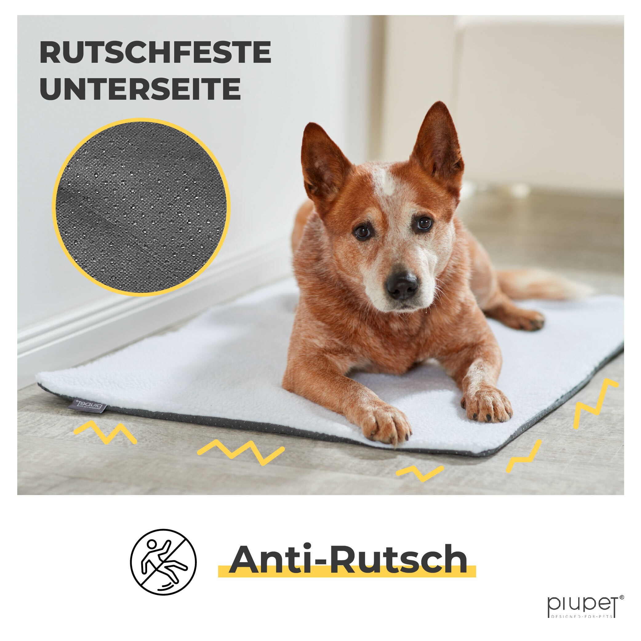 PIUPET Hundedecken PIUPET Selbstwärmende Decke