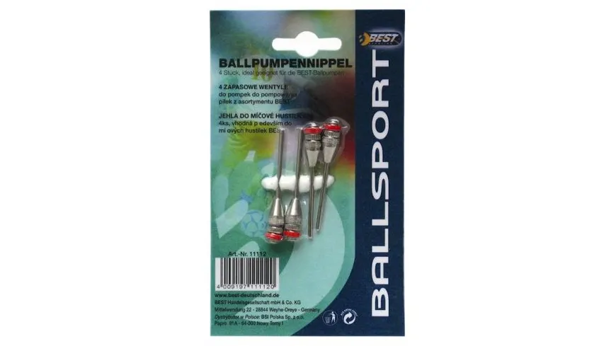 Best - Ballpumpennippel, 4 Stück