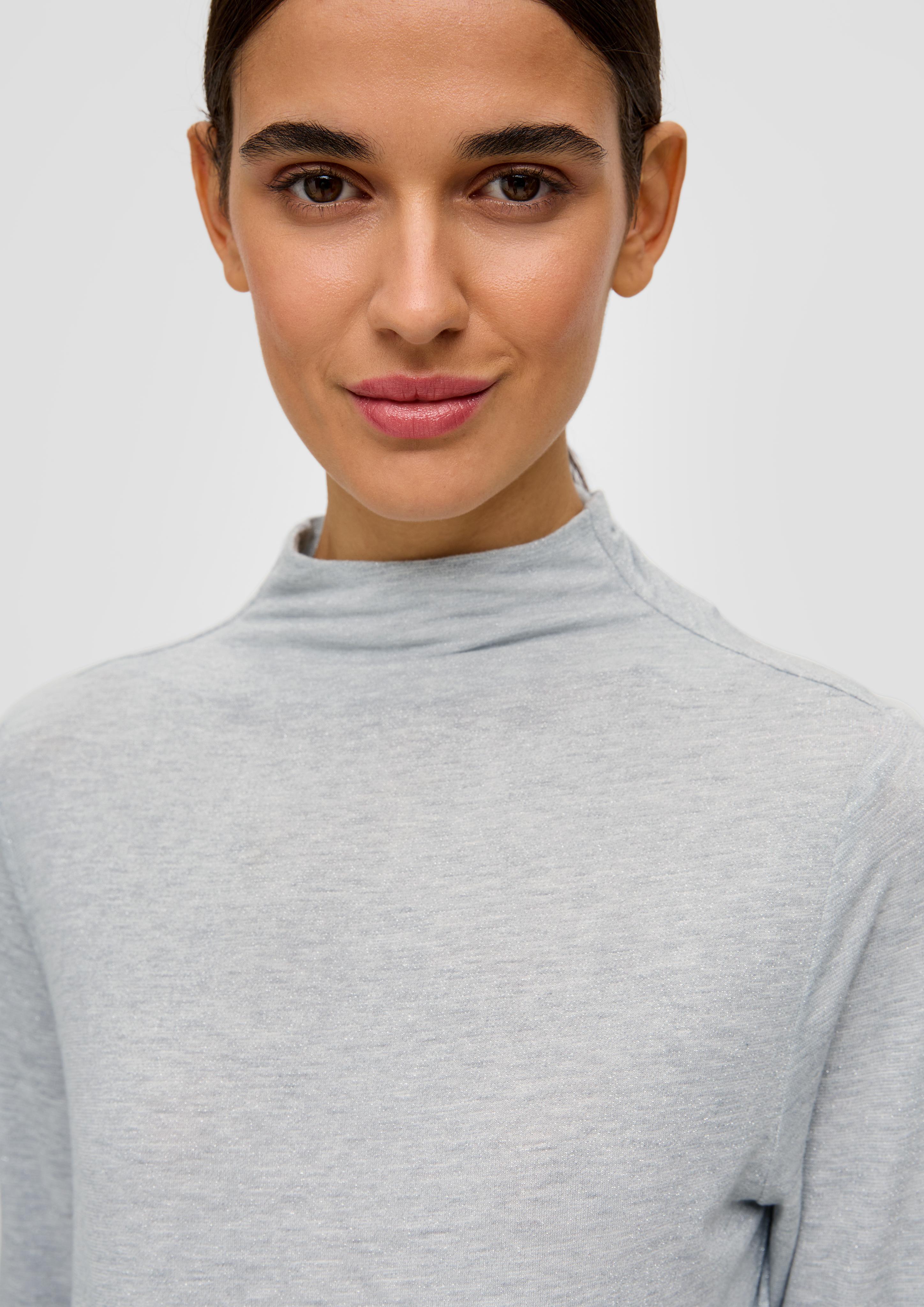 Glitzerndes Longsleeve aus Viskose  2132746-9103