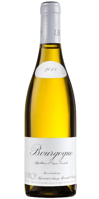 Maison Leroy Bourgogne Blanc 2018