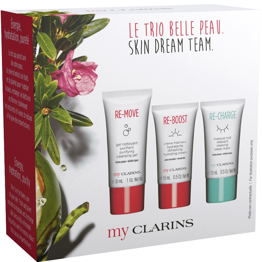 My Clarins Coffret My Clarins Le trio Belle Peau Soin visage