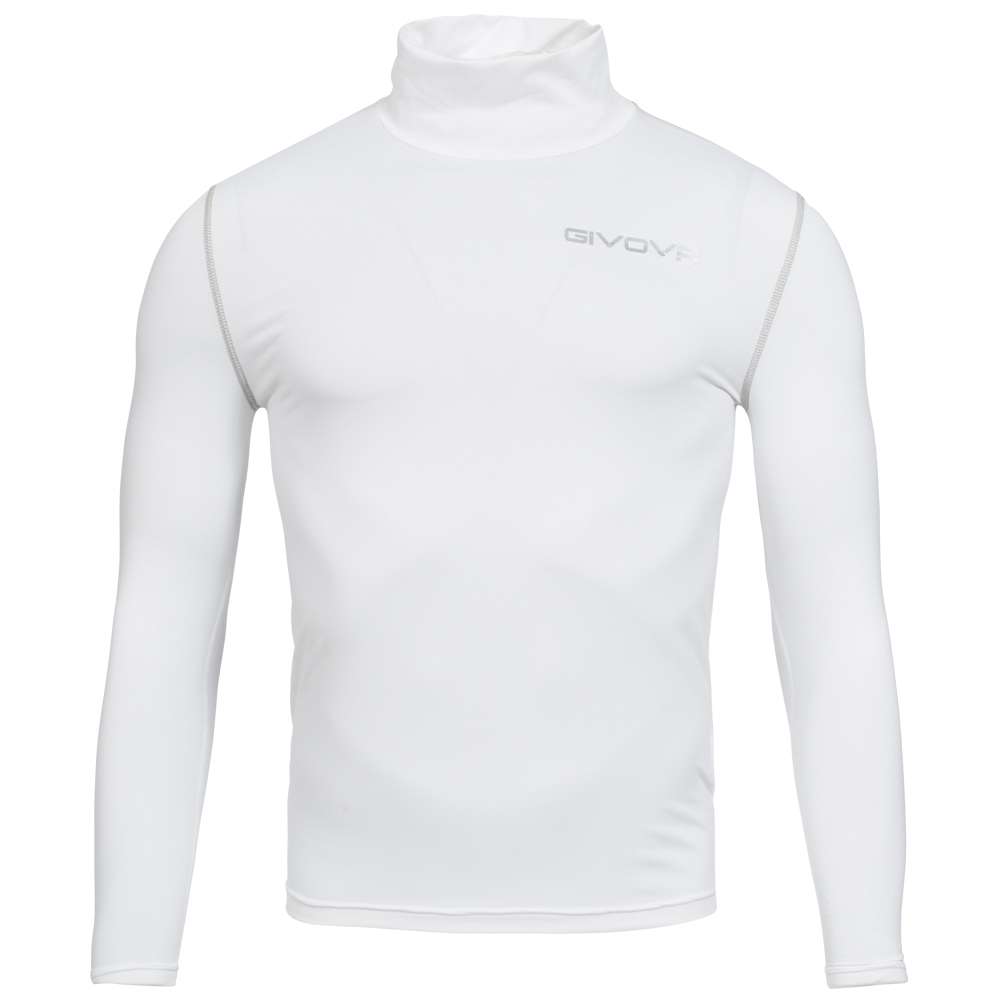Givova Baselayer Corpus 3 Funktionsshirt mit Kragen weiß