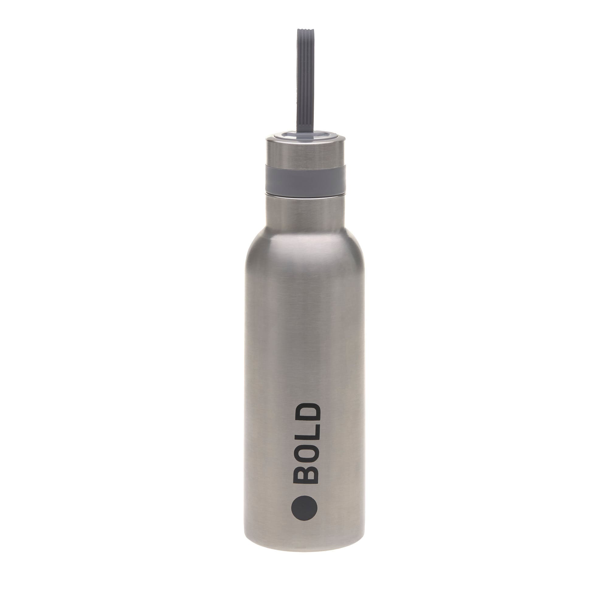 Edelstahl Trinkflasche - BOLD, Silber