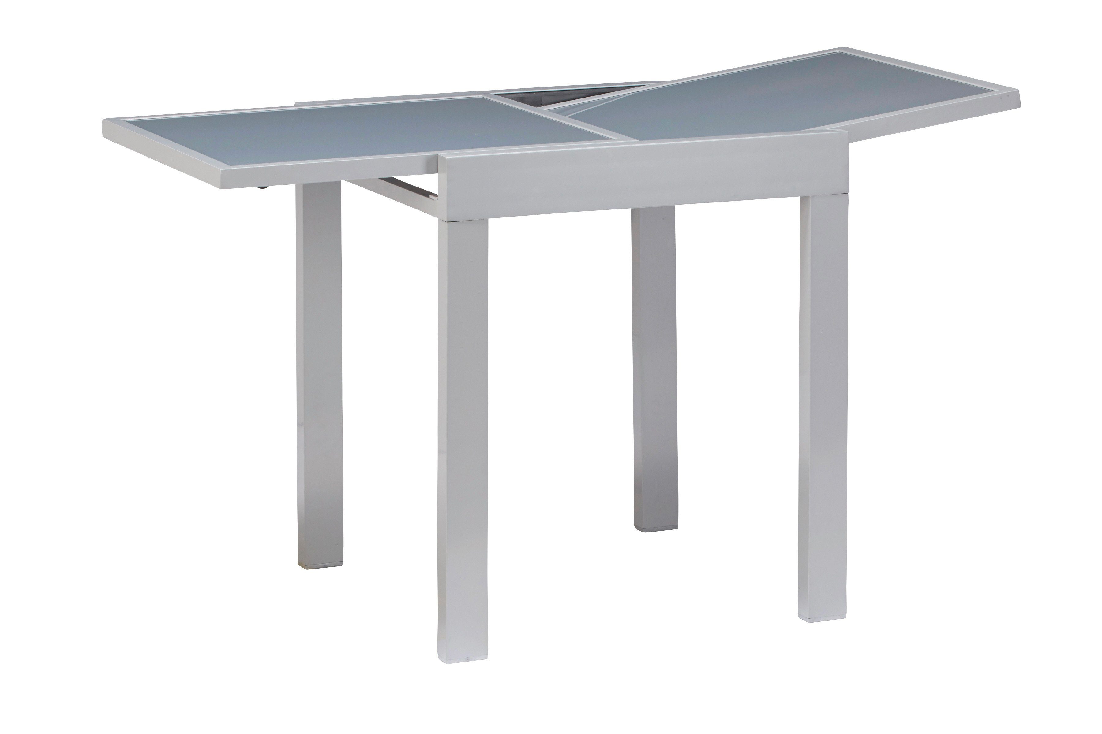 MERXX Gartentisch Lima, 65x65-130 cm, ausziehbar