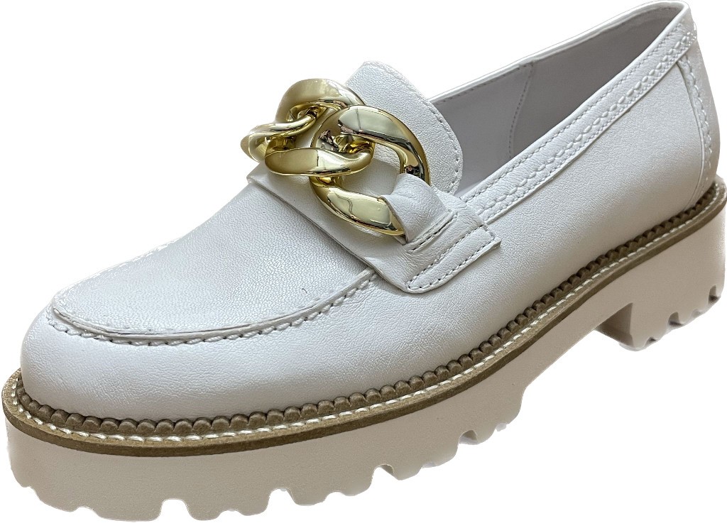 GABOR Sportliche Slipper weiss