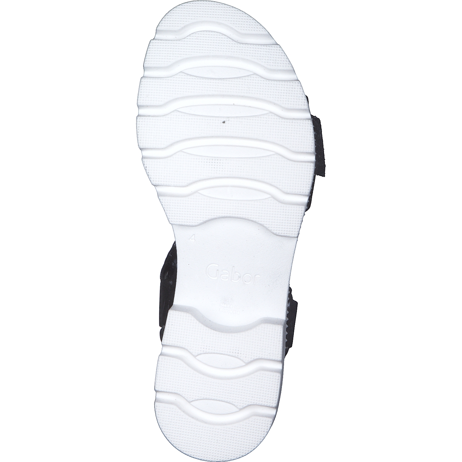Gabor 84.632, Sandalen, Damen, Schwarz/Offwhite
