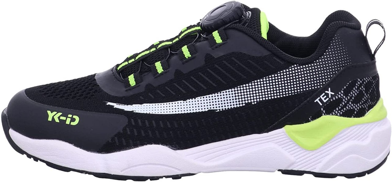 LURCHI Jungen Halbschuhe schwarz LEURON TEX