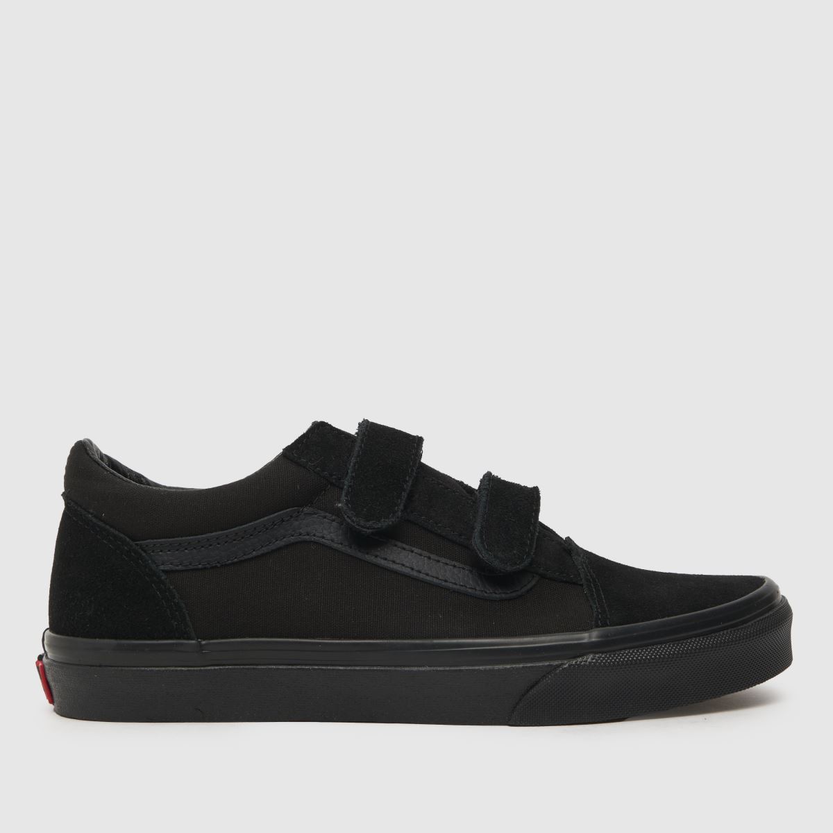 Vans svarta Old Skool v ungdomsskor