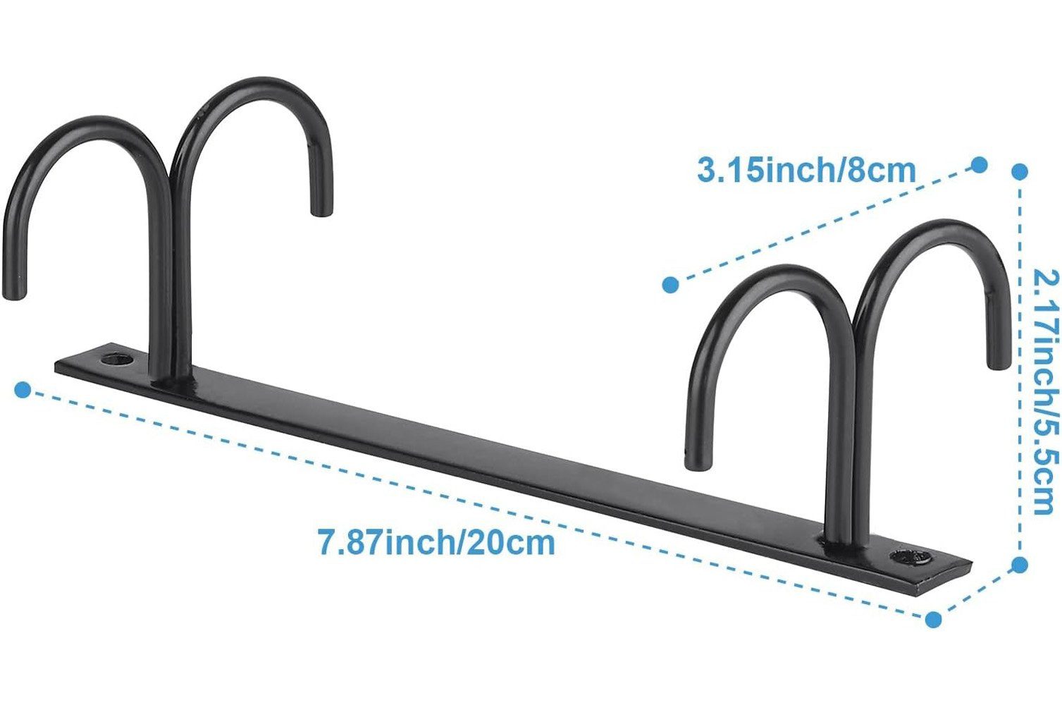 Runxizhou Gläserhalter Tassenhalter unter dem Schrank, Kaffeetassenhalter mit Schrauben (2 St)