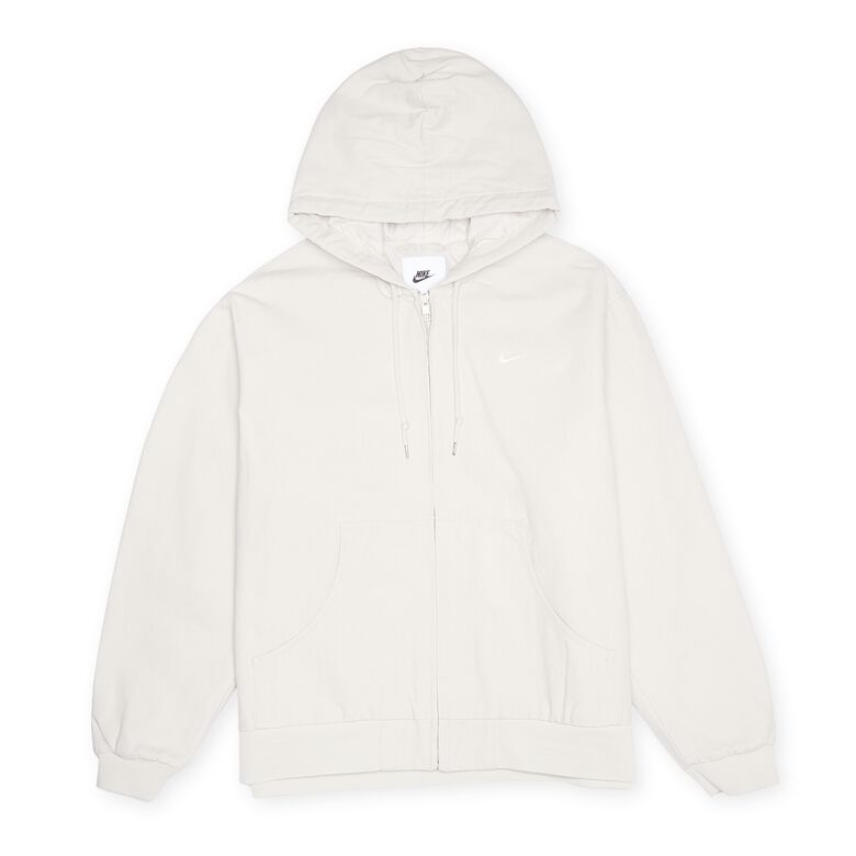 NIKE Life Padded Hooded Jacket light bone/white