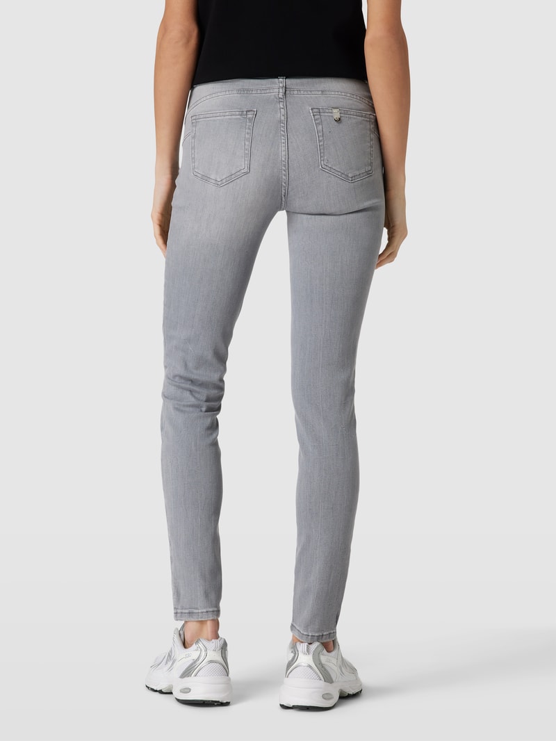 Jeans im 5-Pocket-Design Modell 'DIVINE' in hellgrau