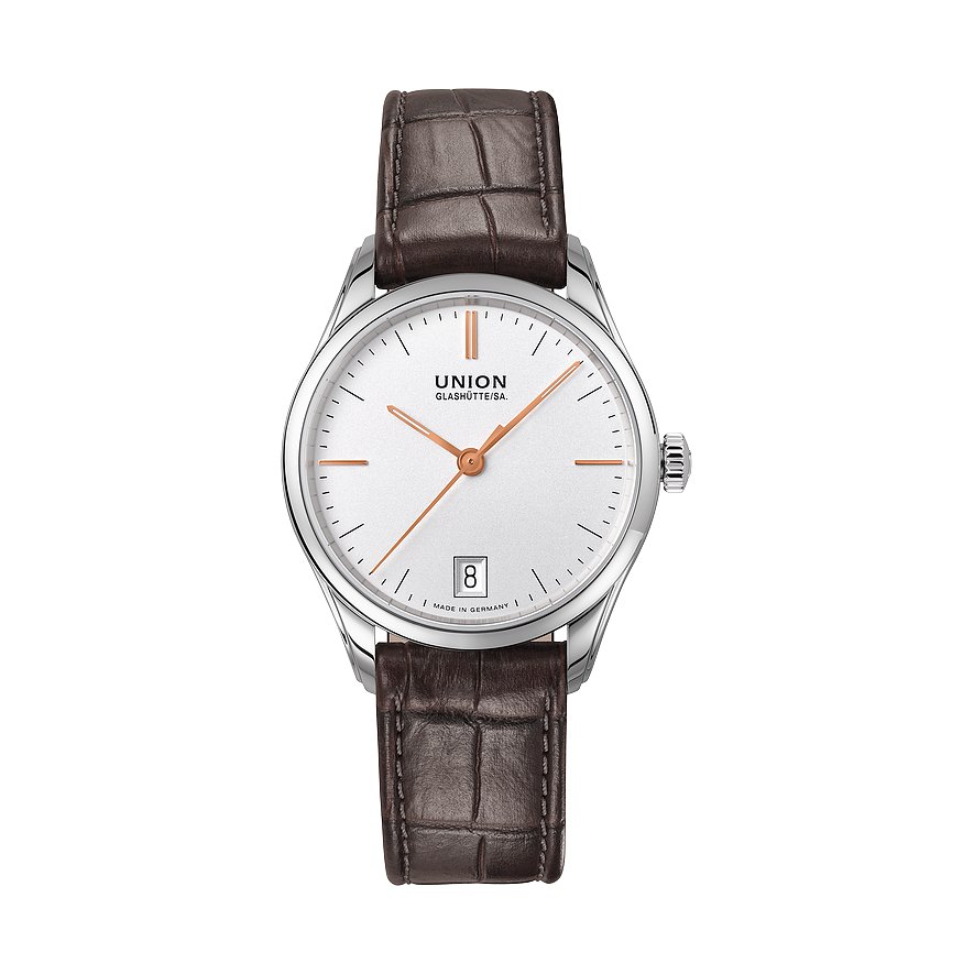 Union Glashütte Damenuhr Viro Datum 34 mm