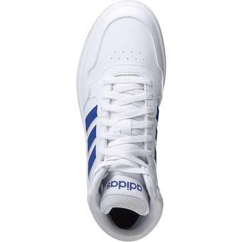 adidas Hoops 3.0 Mid Sneaker in weiß