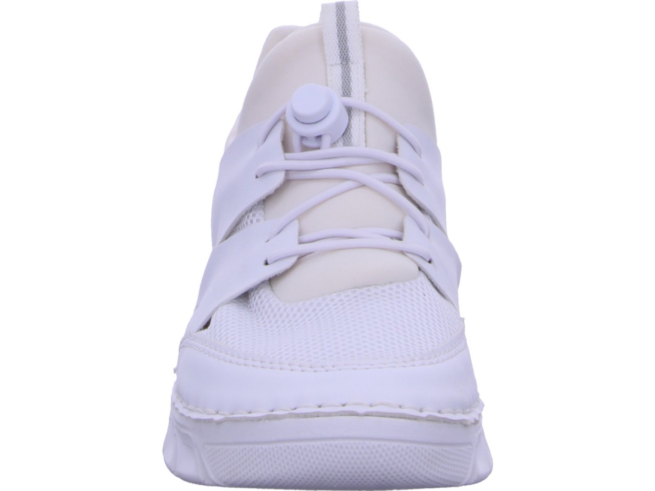 RIEKER Sportliche Slipper weiss