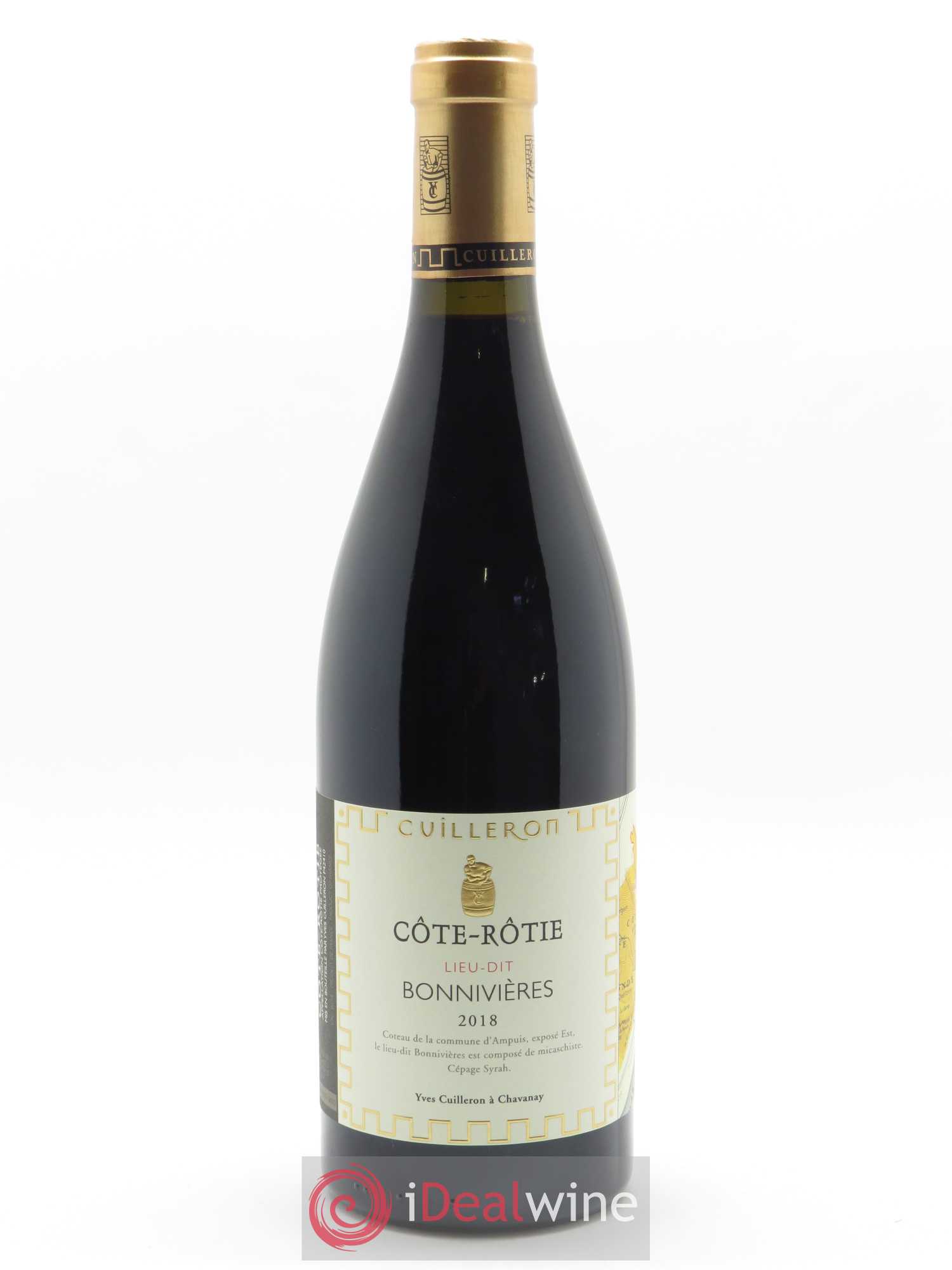 Côte-Rôtie Bonnivières Yves Cuilleron (Domaine)  2018 - Lot de 1 Bouteille