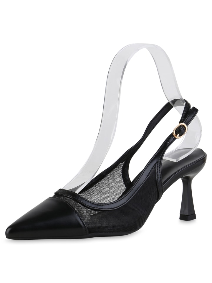 VAN HILL Slingpumps Serenity in Schwarz günstig kaufen