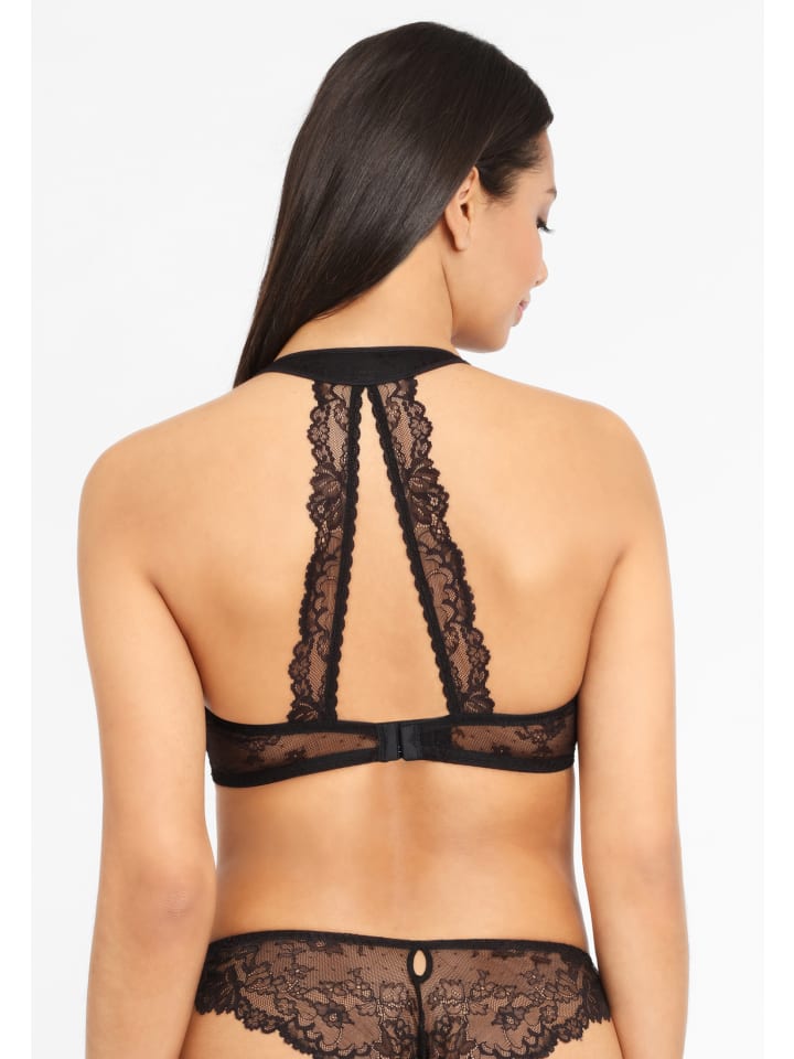 LASCANA Neckholder-BH in schwarz günstig kaufen