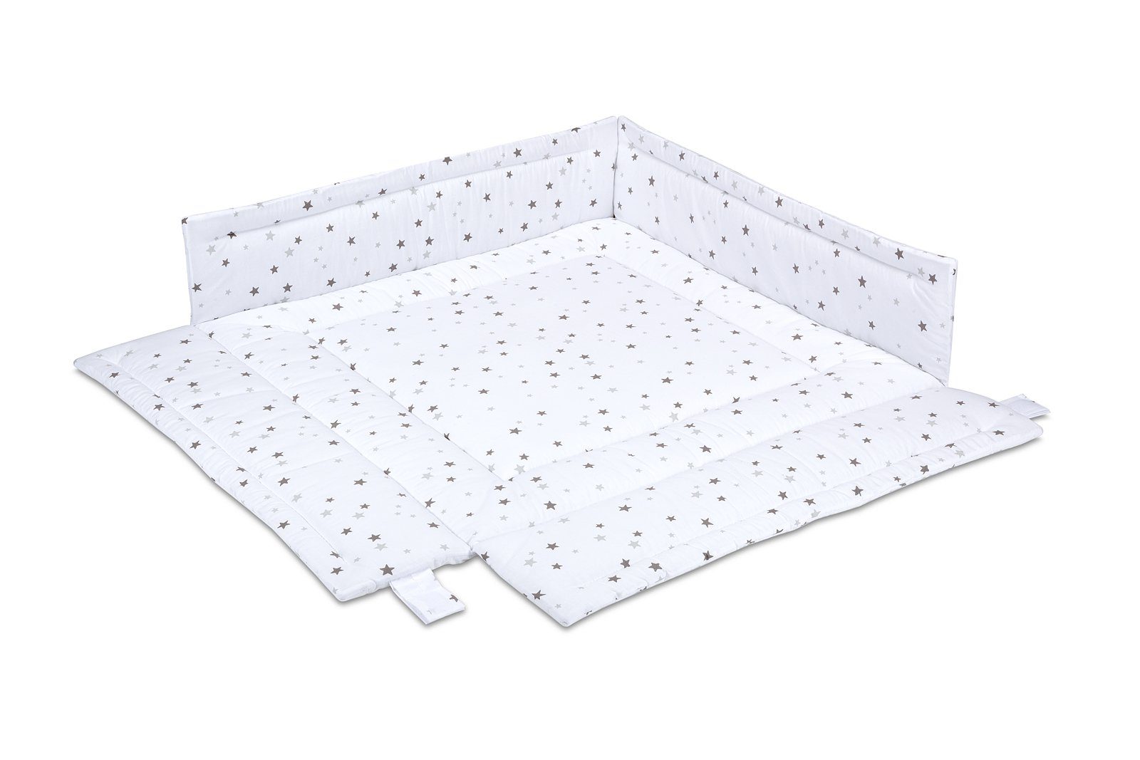FabiMax Laufgitter Lami 100x100 cm, mit Parkettrollen