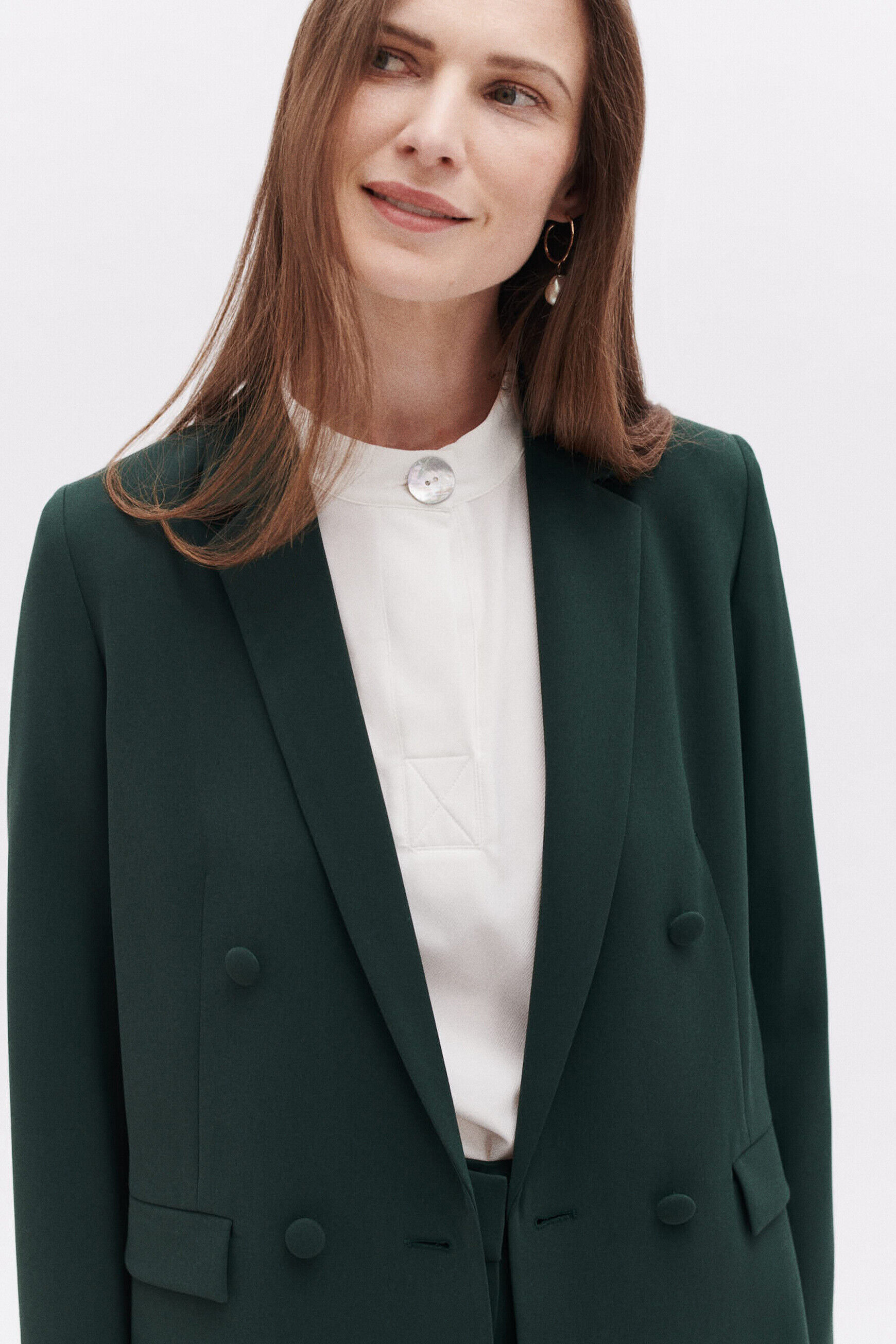 Veste venise vert fonce femme