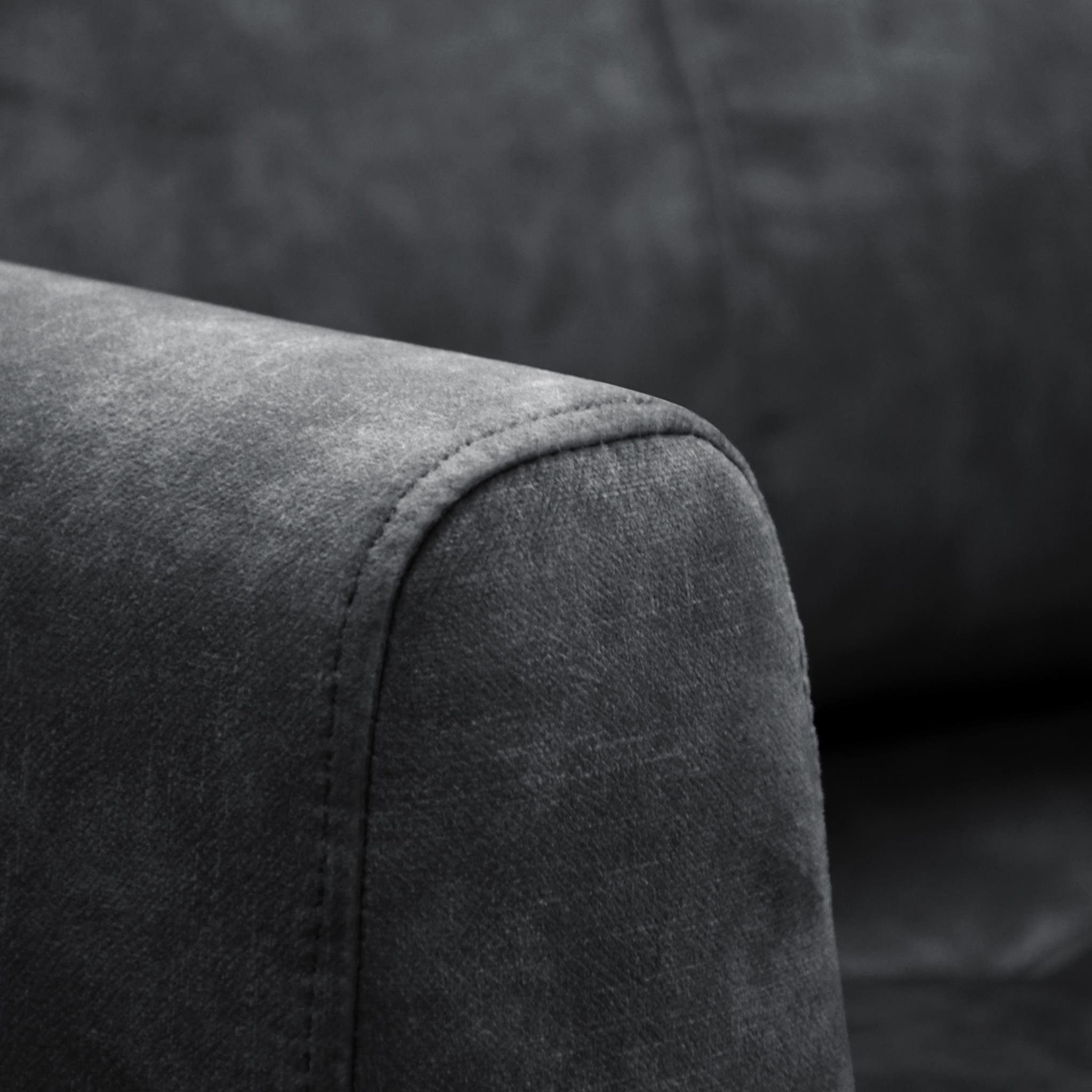 Beautysofa Schlafsofa Kamel II, Modern Sofa Couch, Bettkasten, 2-Sitzer Sofa, Schlaffunktion