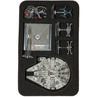 Feldherr Schaumstoffeinlage für Star Wars X-Wing Millennium Falke
