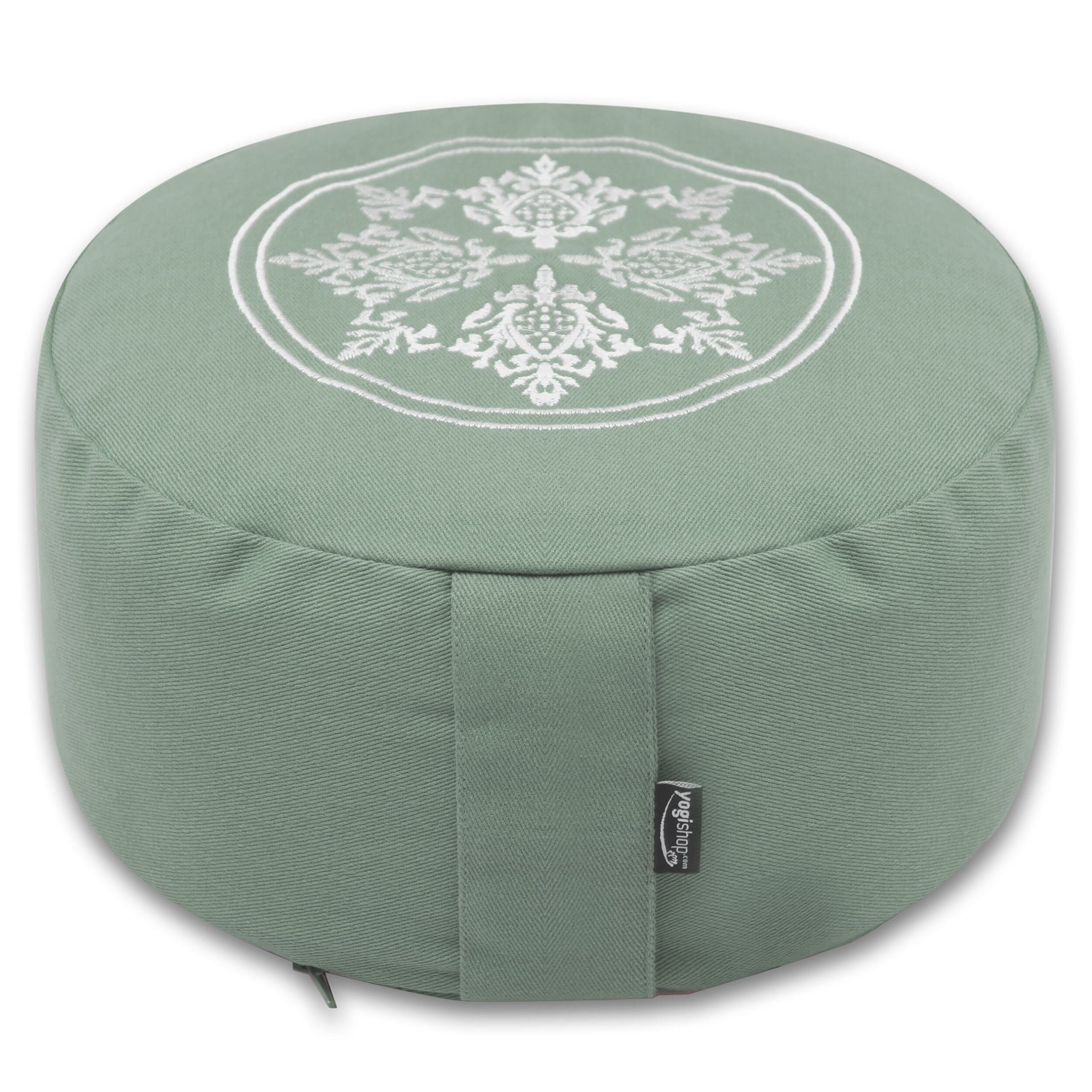 Yogishop Meditationskissen Meditationskissen Org, Edles Kissen mit Bezug aus Bio-Baumwolle und Füllung aus Bio-Spelz.