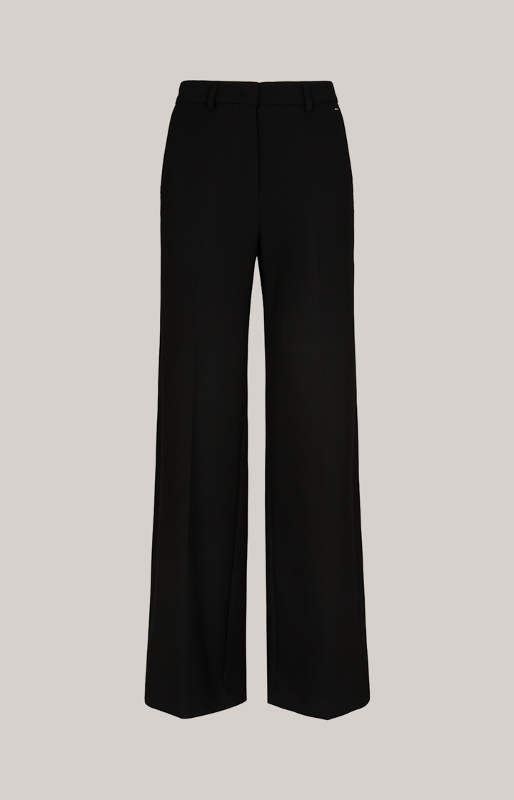Bügelfaltenhose in Schwarz