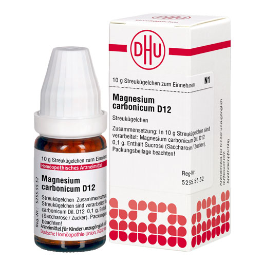 MAGNESIUM CARBONICUM D 12 Globuli  10 g  Globuli