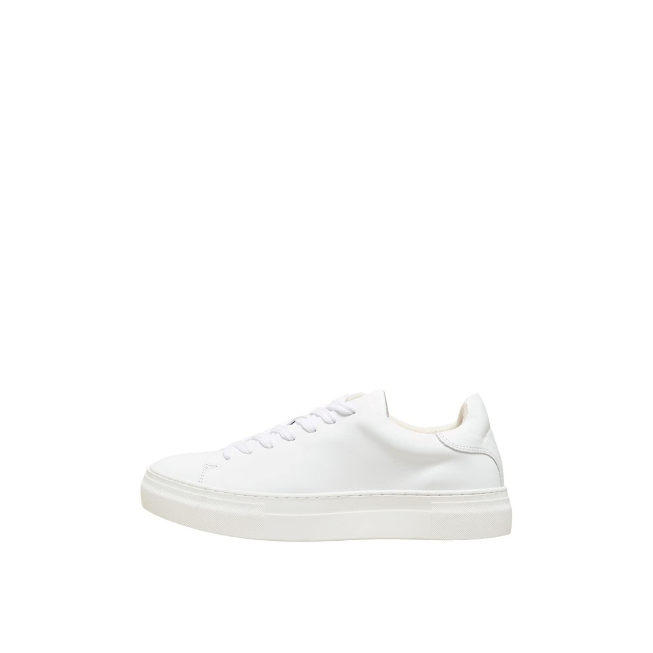 SELECTED Sneaker weiss SLHDAVID CHUNKY LEATHER TRAINER B NOOS