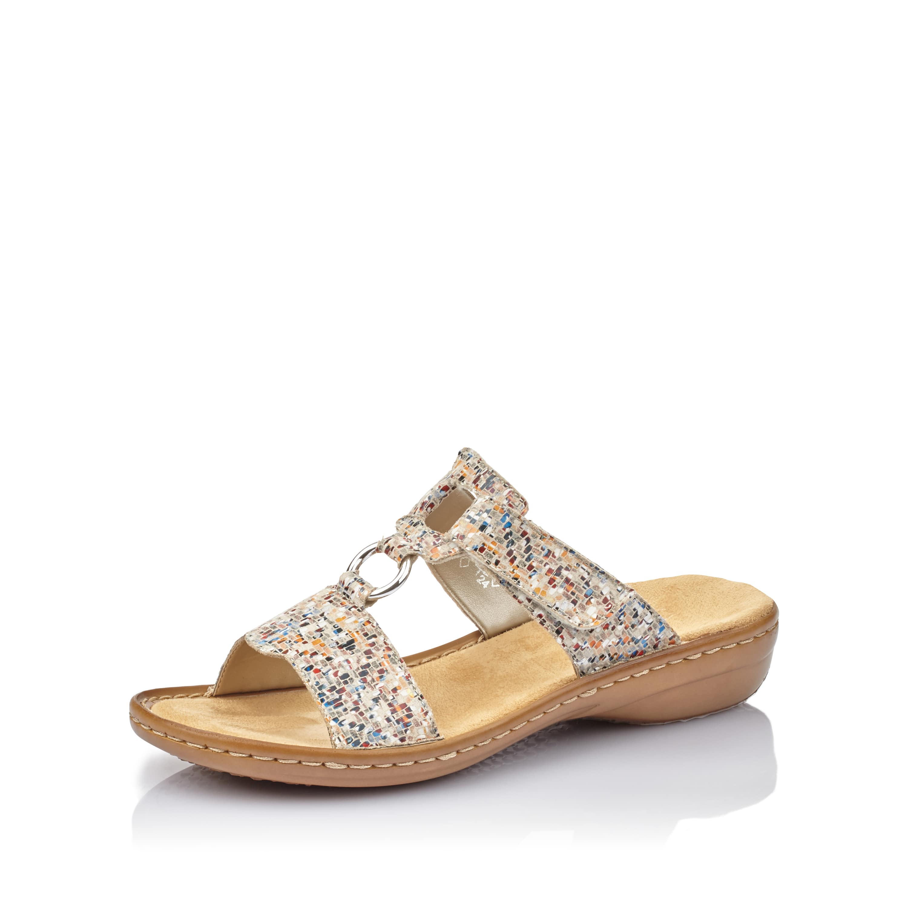 Rieker Damen Pantoletten multi