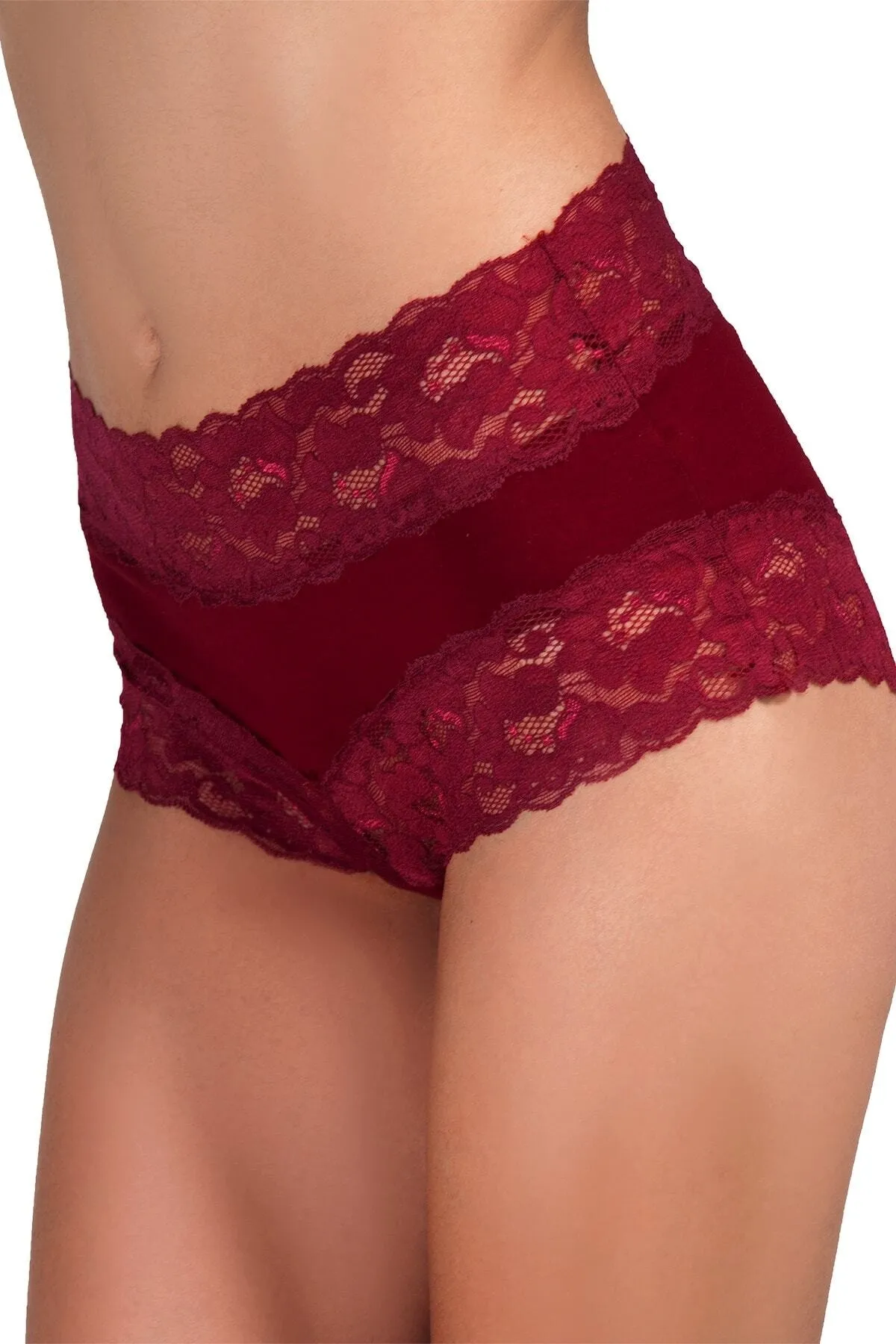 Miorre  Spitzenhöschen mit hoher Taille