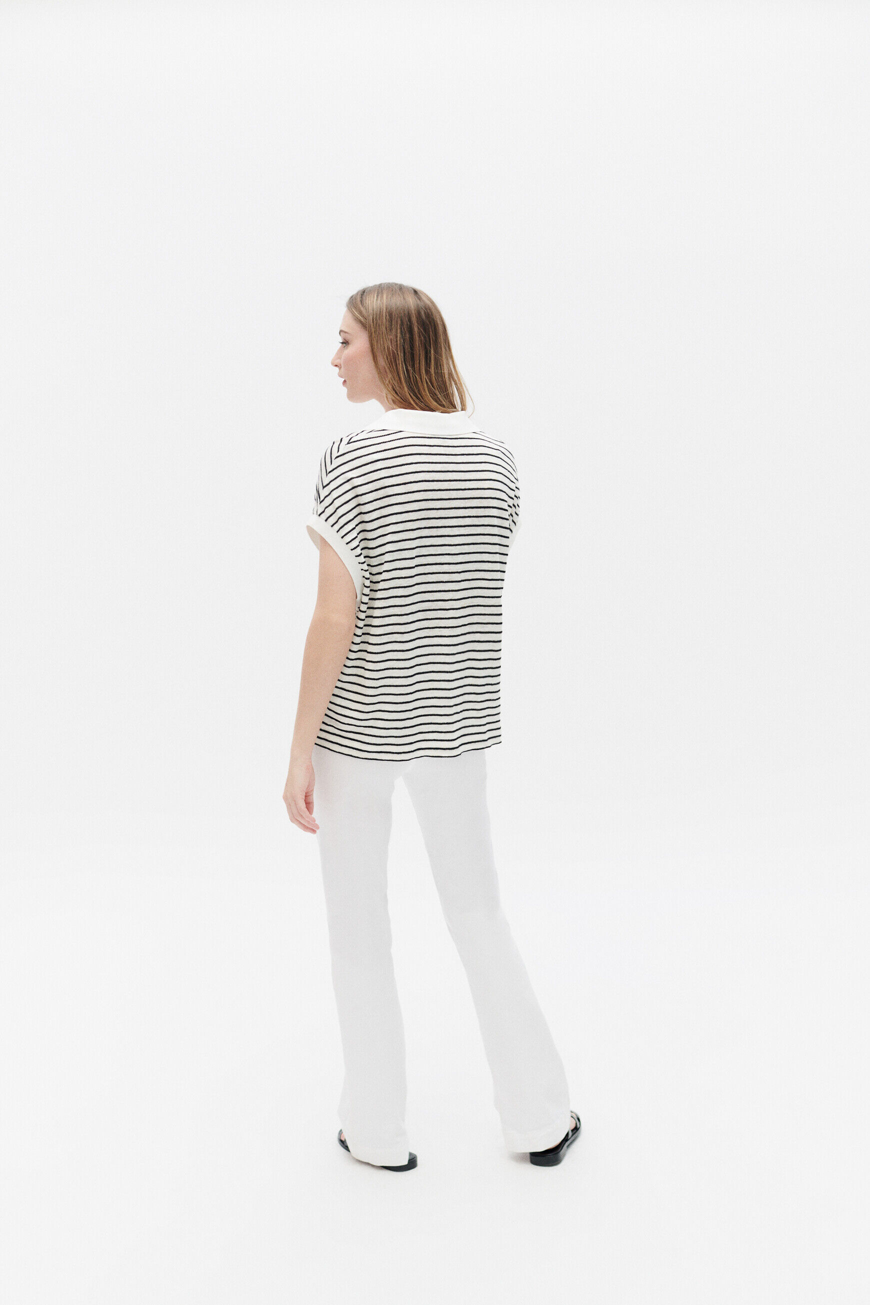 T-shirt taki blanc femme
