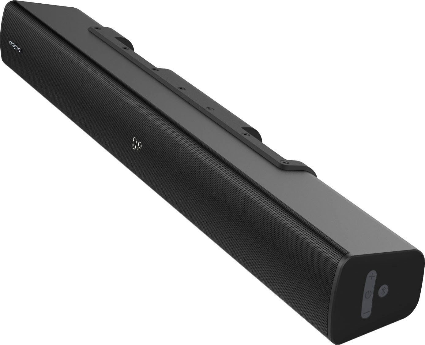 Creative Stage V2 mit Subwoofer 2.1 Soundbar (A2DP Bluetooth, AVRCP Bluetooth, Bluetooth, 40 W, Bluetooth)