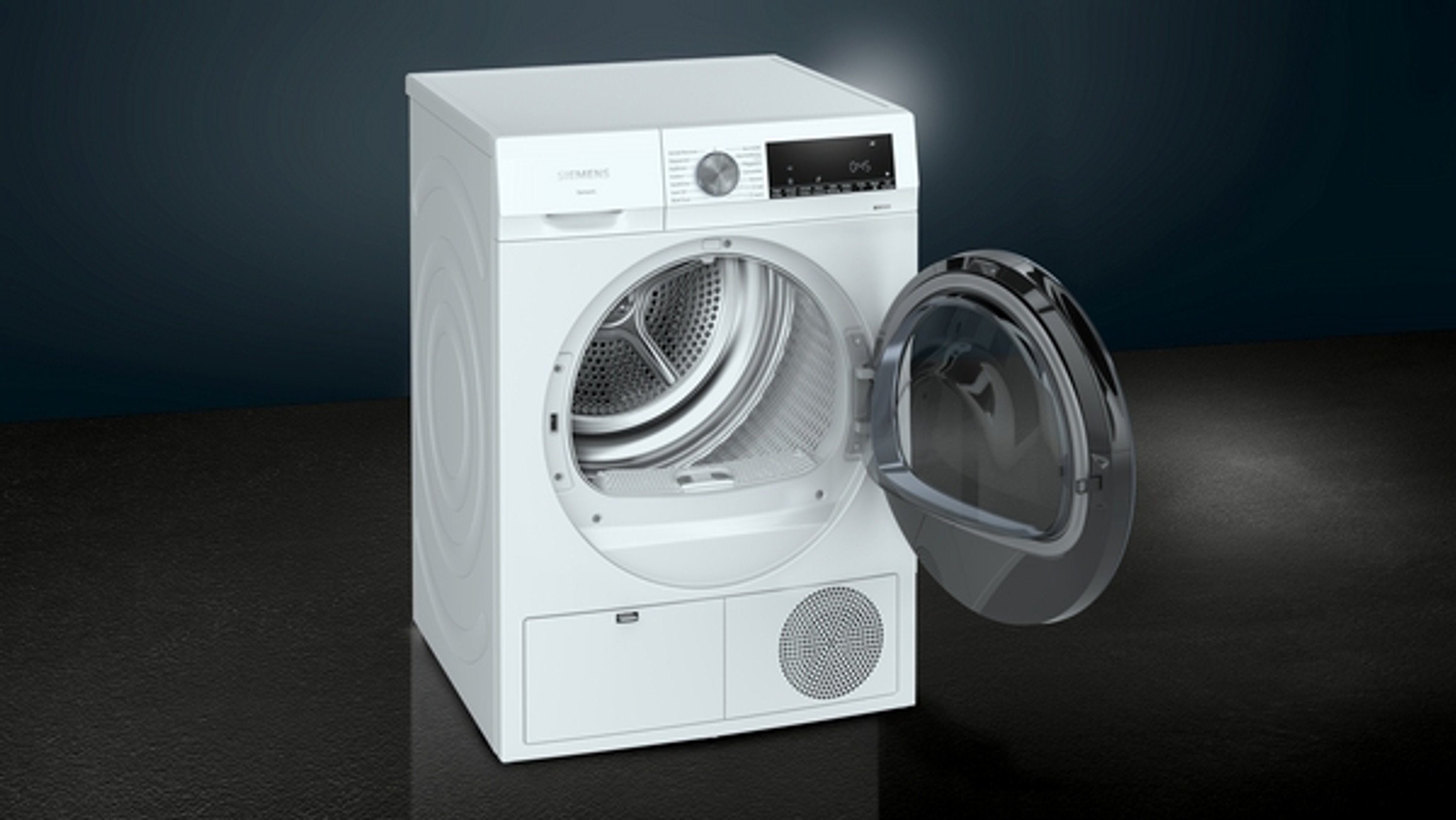 SIEMENS Wärmepumpentrockner WQ41G20G0, 9 kg, Freistehend, 9 kg, Weiß