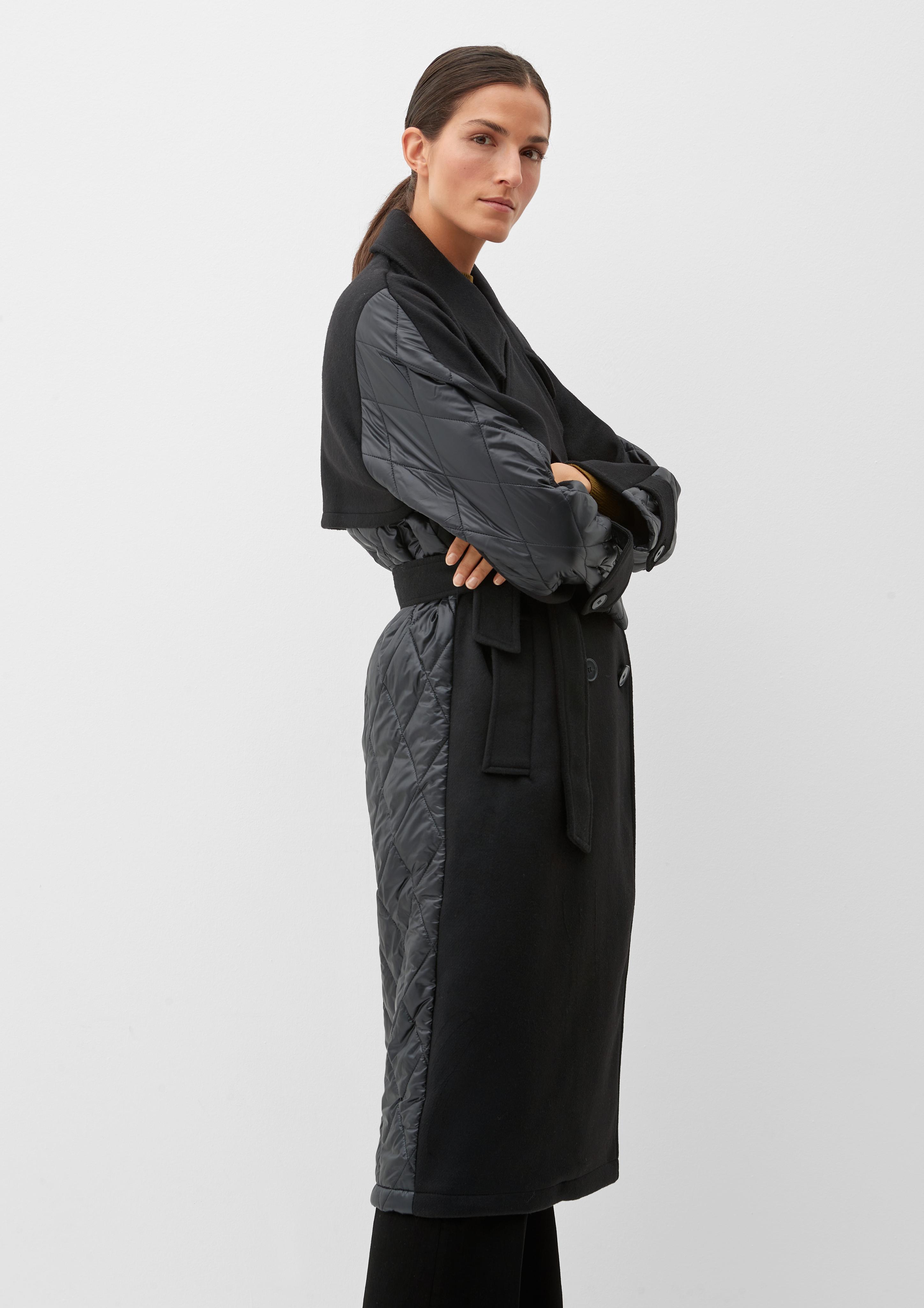Trenchcoat im Fabricmix  2117417-9999