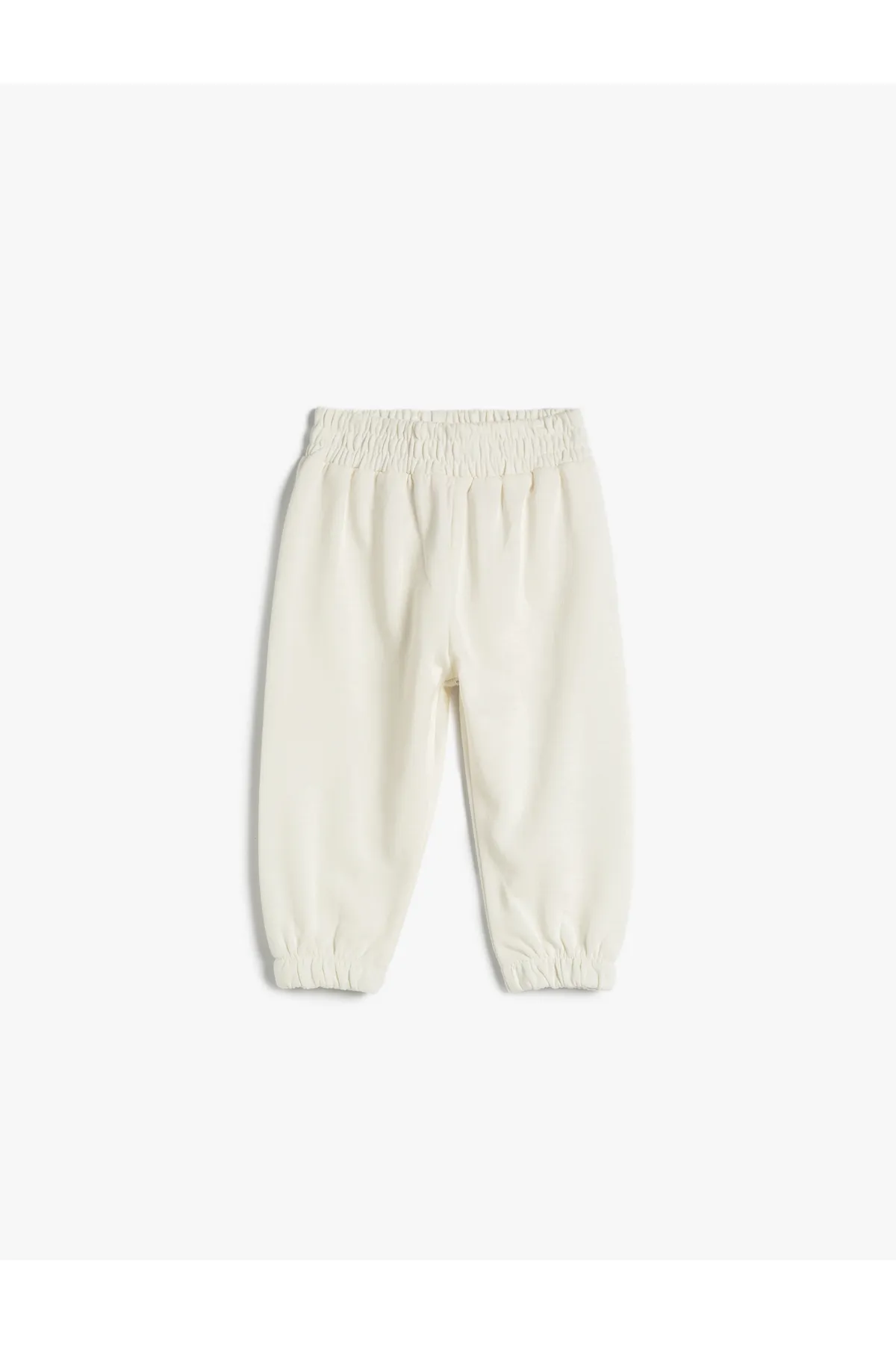 Koton  Basic-Jogger-Jogginghose aus Baumwolle mit elastischem Bund und erhöhtem Bund