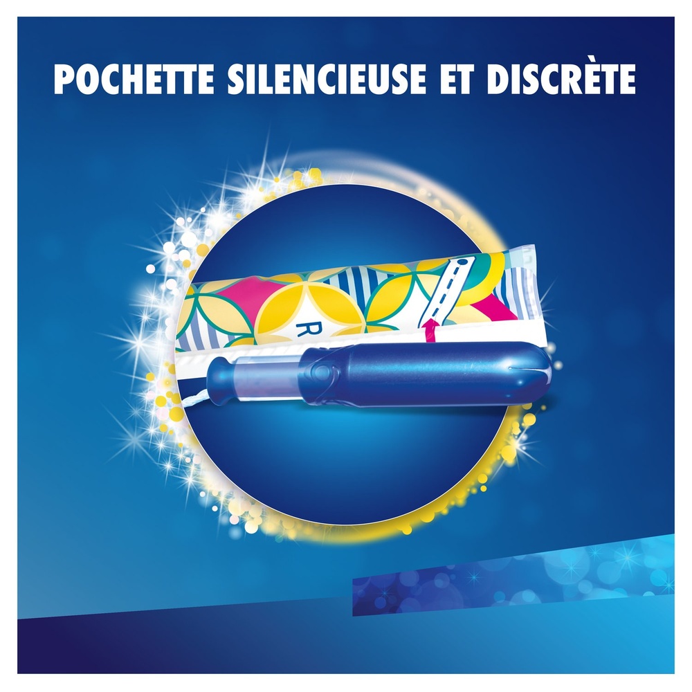 tampax Tampax Pearl Compak Régulier Tampons 18 Tampons