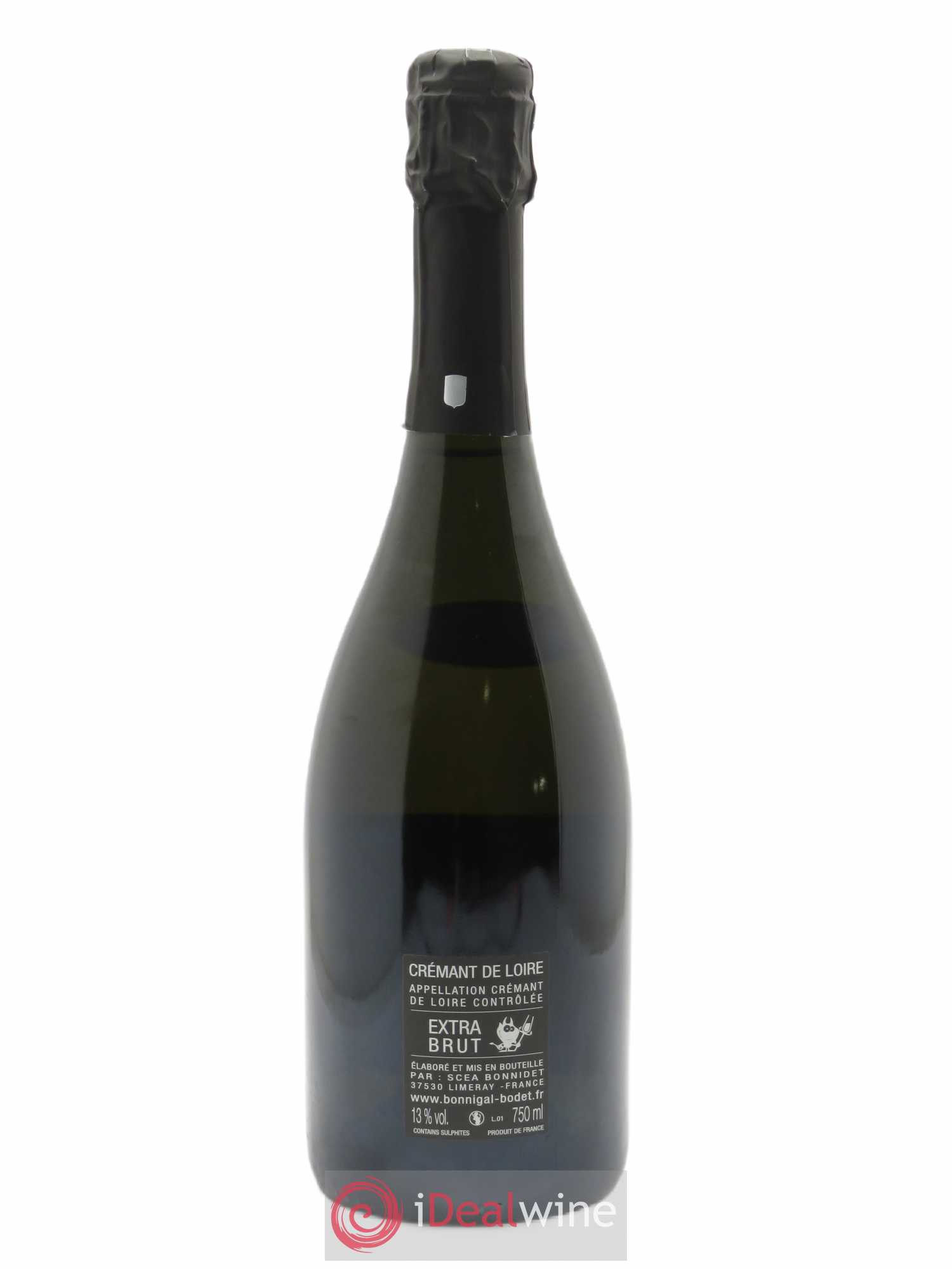 Touraine-Amboise Brut d'Enfer Bonnigal-Bodet  2016 - Lot de 1 Bouteille