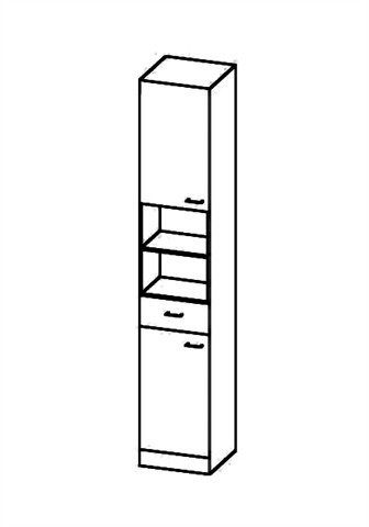 HELD MÖBEL Hochschrank Rallye Breite 25 cm, mit wechselbarem Türanschlag